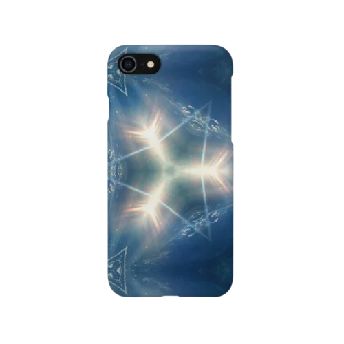 Signature of the blue sky of one day iPhone Smartphone Case
