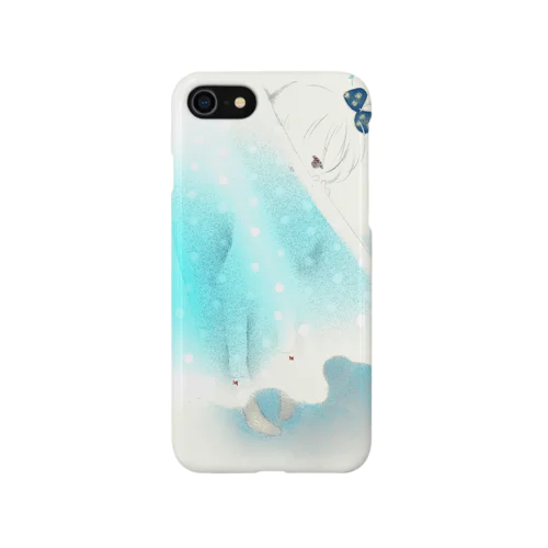カーテンに隠れたい iPhone Smartphone Case