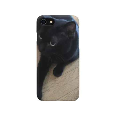 黒猫 iPhone Smartphone Case