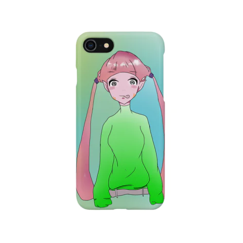 ポンコツ火星人 iPhone Smartphone Case