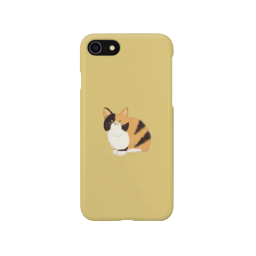 ハチワレ三毛猫 Smartphone Case