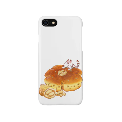 にゃんこ＆食《くるみパン》・改 Smartphone Case