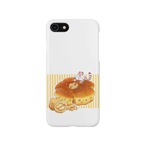 にゃんこ＆食《くるみパン》しましまB Smartphone Case