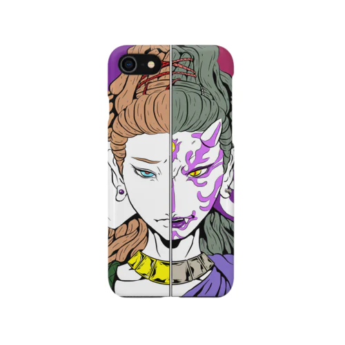 阿修羅・正邪 iPhone Smartphone Case