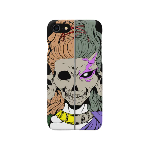 阿修羅・正邪骸 iPhone Smartphone Case