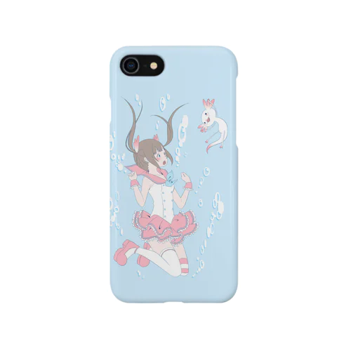 魔法少女と湖の天使 iPhone Smartphone Case
