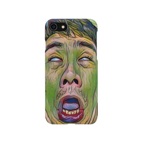 人の業 iPhone Smartphone Case