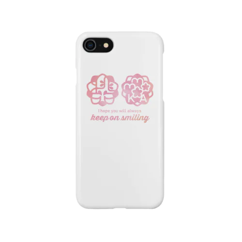桃花ちゃん_ナゴコロゴ iPhone Smartphone Case
