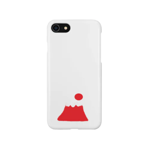 高い富士山に太陽のぼる Smartphone Case