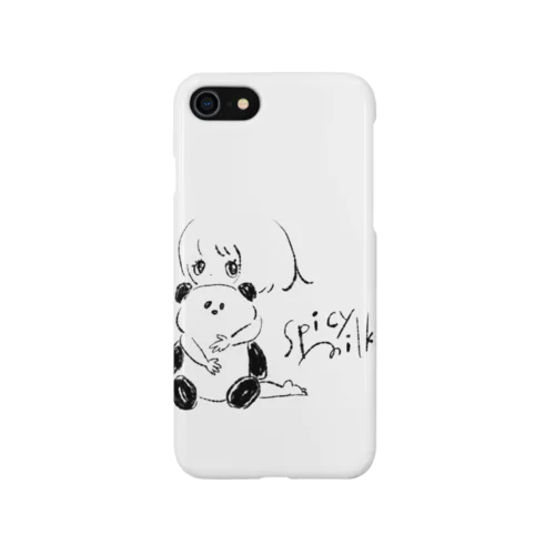 panda girl （クリア） Smartphone Case