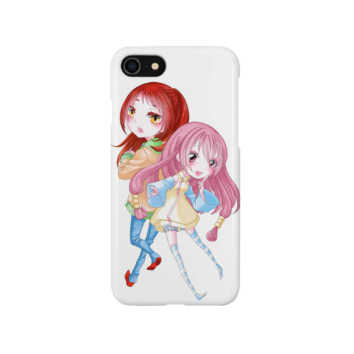 デフォルメシリーズ（たるるとエヴァ） Smartphone Case