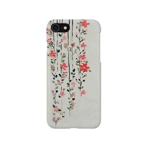 日本画/植物の水彩画 Smartphone Case