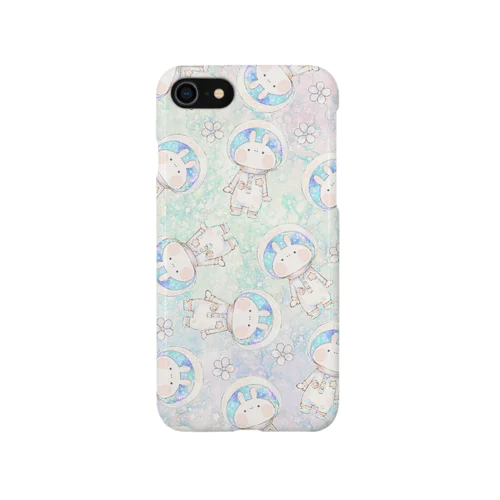 宇宙うさぎ iPhone Smartphone Case