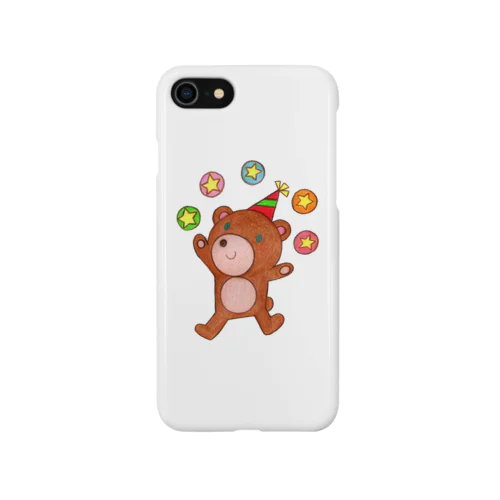 わくわくサーカス　くま iPhone Smartphone Case