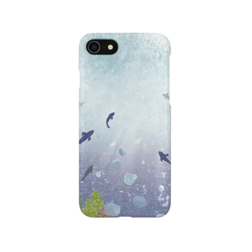 光射す海 iPhone Smartphone Case
