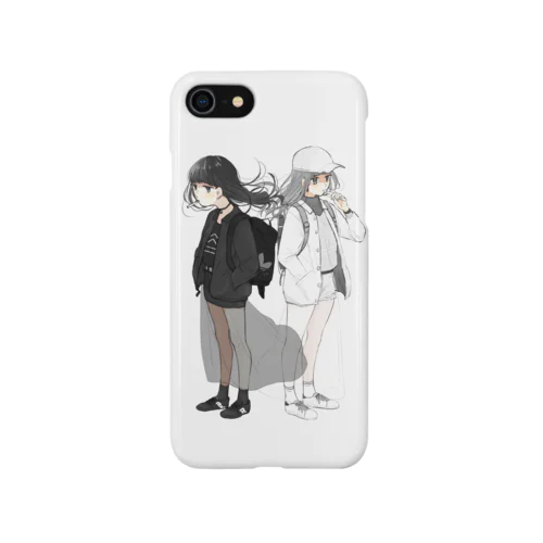 BLACK×WHITE iPhone Smartphone Case