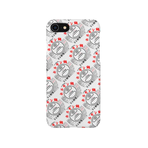 ナガラ食品ホルモン鍋デザイン iPhone Smartphone Case