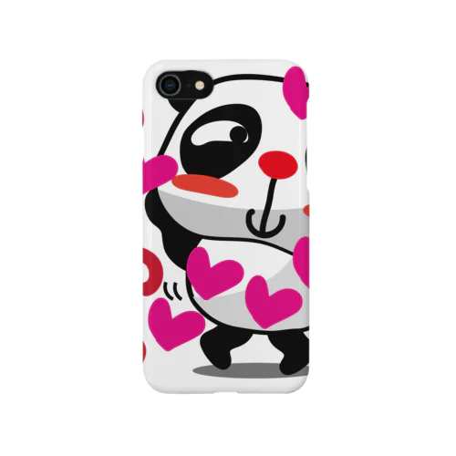 気分屋パンダ（めろめろ） iPhone Smartphone Case
