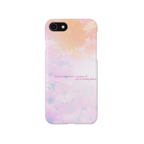 パステルフラワー iPhone Smartphone Case