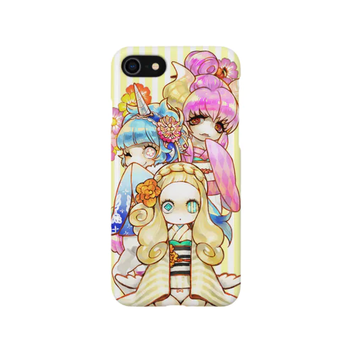 着物ポニーちゃん iPhone Smartphone Case