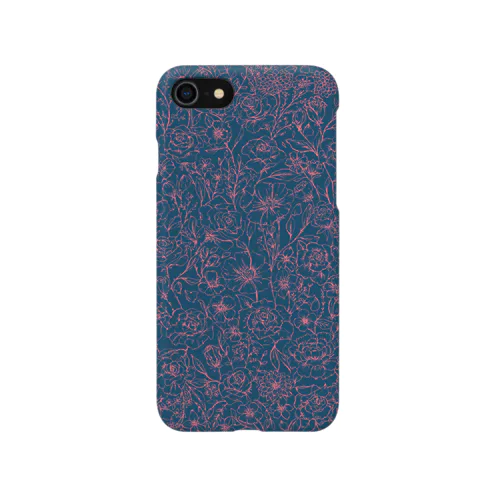 花柄ピンク Smartphone Case