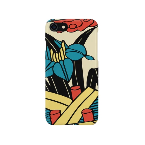 花札【5月・皐月】 iPhone Smartphone Case