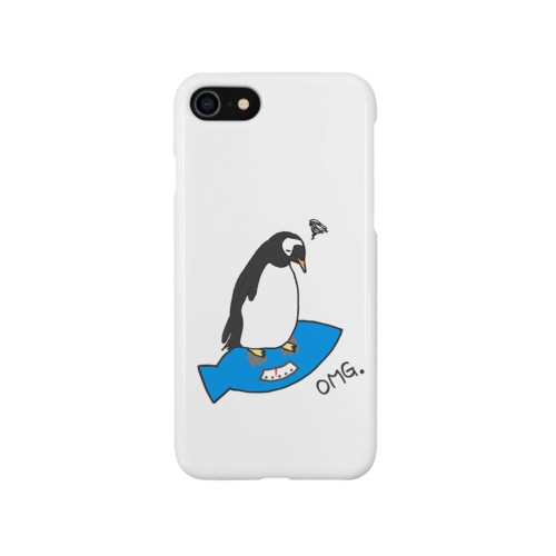 体重を気にするペンギン Smartphone Case