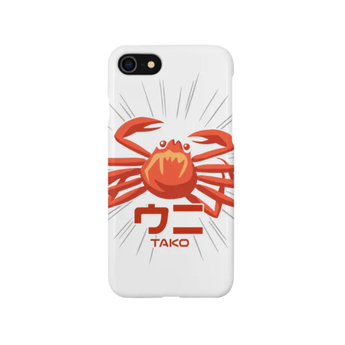 カニ・ウニ・TAKO! iPhone Smartphone Case