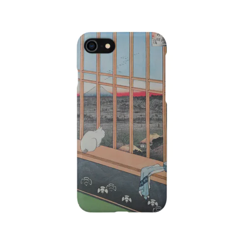 浮世絵　広重　名所江戸百景　 iPhone Smartphone Case