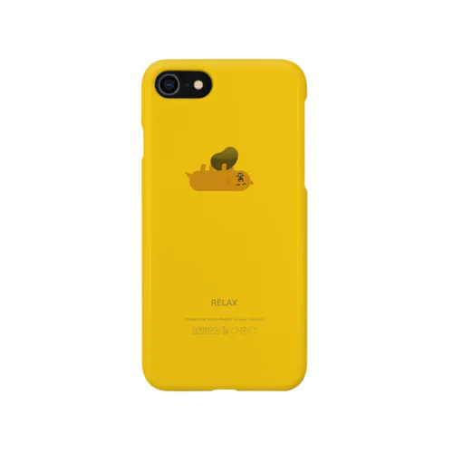 ふきだしびーばー【RELAX】 iPhone Smartphone Case