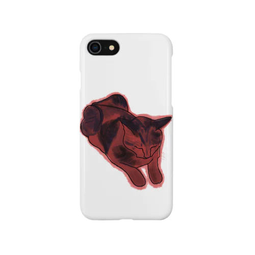赤ねこスマホケース Smartphone Case