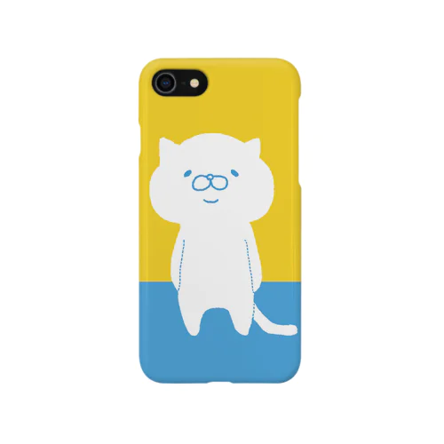 ツートンカラー(黄) iPhone Smartphone Case