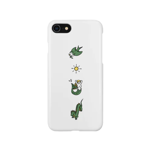 鳥と太陽と人魚と竜 Smartphone Case