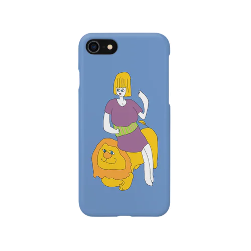 女とライオン Smartphone Case