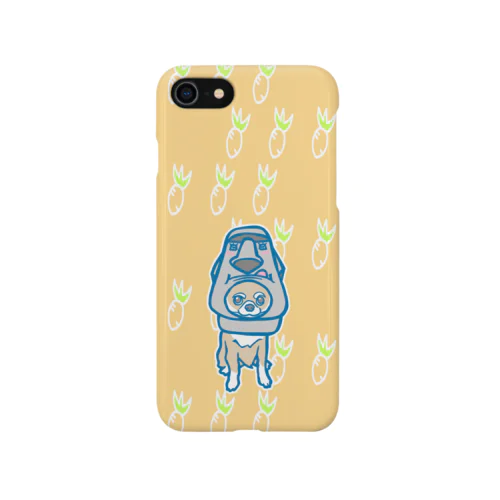 モアイ犬 iPhone Smartphone Case