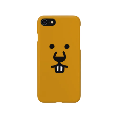 ふきだしびーばー【FACE】 iPhone Smartphone Case