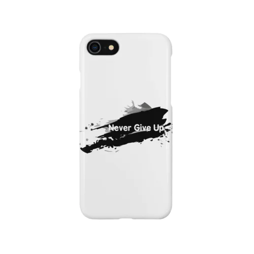 Never Give Up-1(文字白) iPhone Smartphone Case