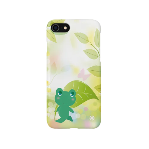 かえるの散歩 iPhone Smartphone Case