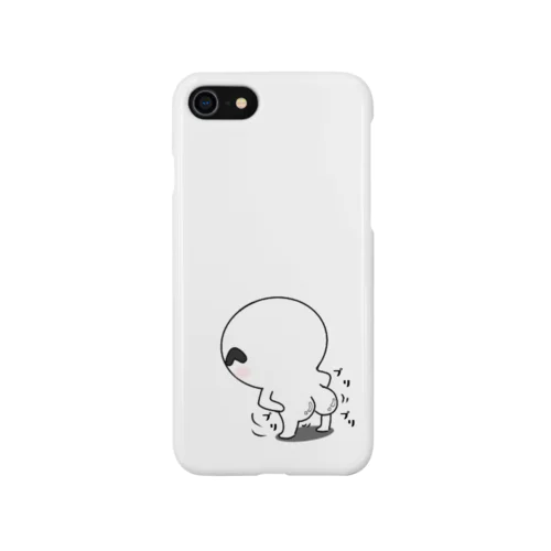 宇宙から来た白いやつスマートフォンケース(おしりver) Smartphone Case