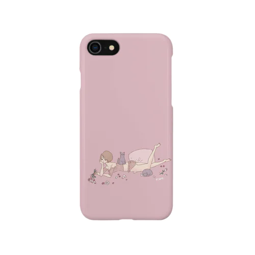 猫と枕 Smartphone Case