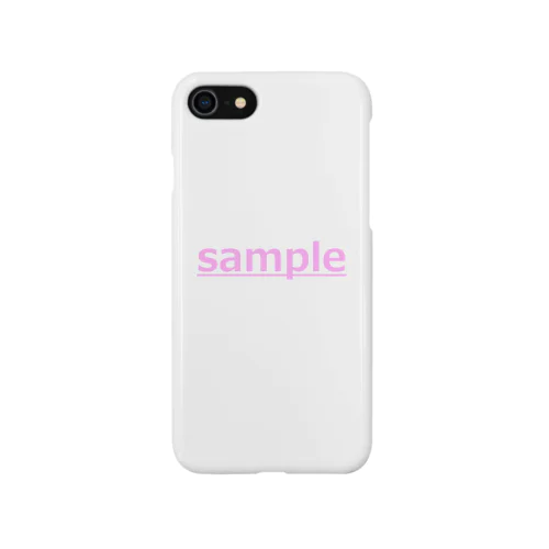 sampleデザイン(ピンク) Smartphone Case