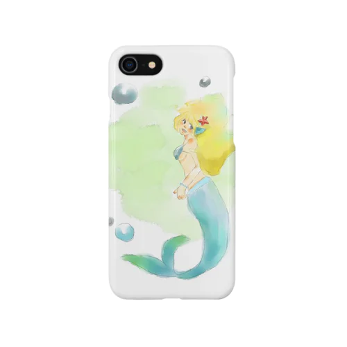 にんぎょちゃんすまほけーすiPhone7 Smartphone Case