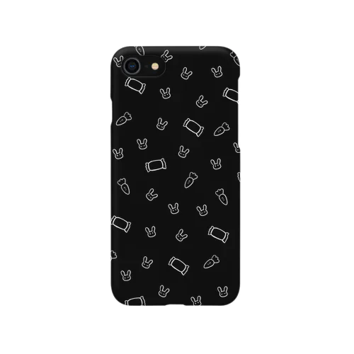 ねむうさランダム黒 Smartphone Case