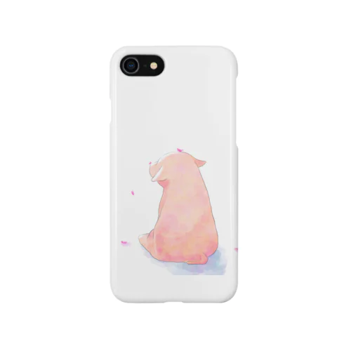 ぼんやりぶた iPhone Smartphone Case
