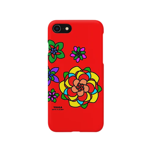 赤い花　　　昭和レトロ Smartphone Case