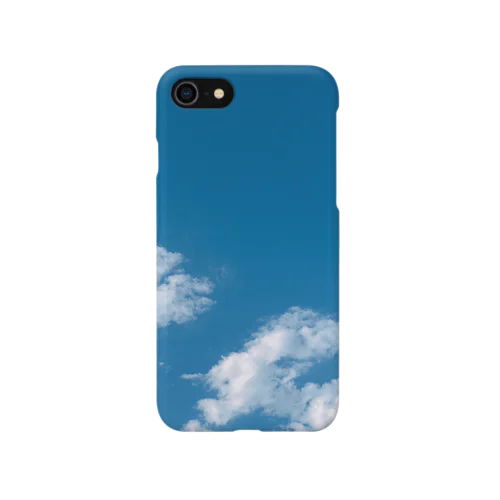 晴天の空と雲 iPhone Smartphone Case