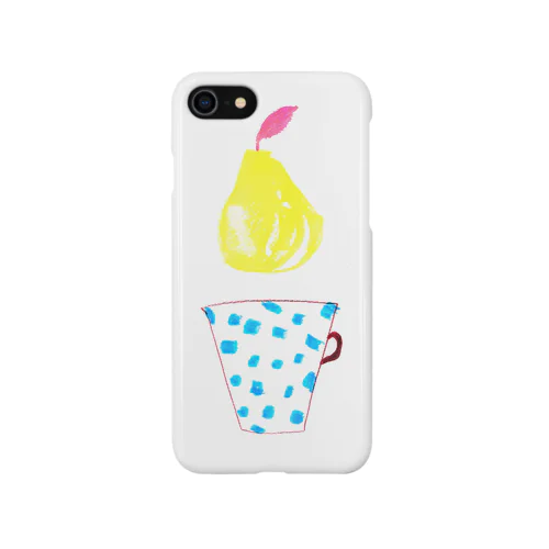 梨コップ iPhone Smartphone Case