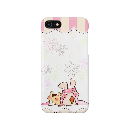 うさはむ赤 iPhone Smartphone Case