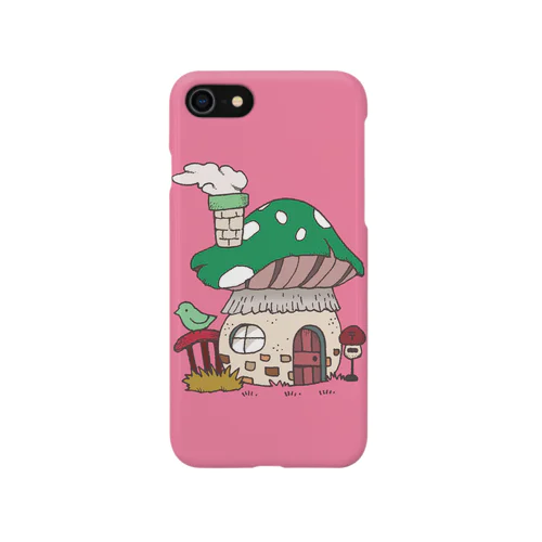 キノコハウスC iPhone Smartphone Case