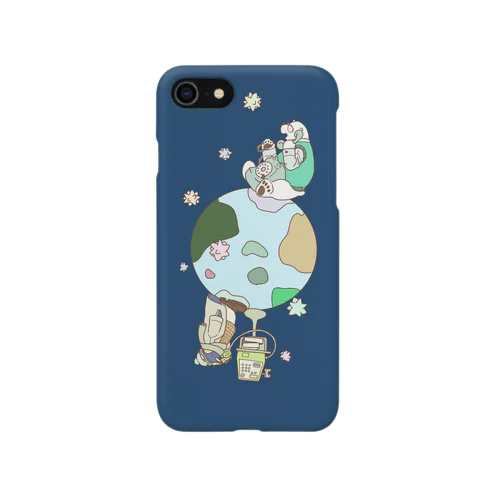 シロクマとペンギン Smartphone Case